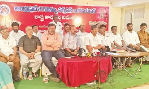 Revenue employees in AP being subjected to severe work pressure