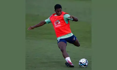 Brazil teenager Endrick says pressure is off ahead of Argentina duel