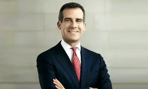 American Ambassador Eric Garcetti
