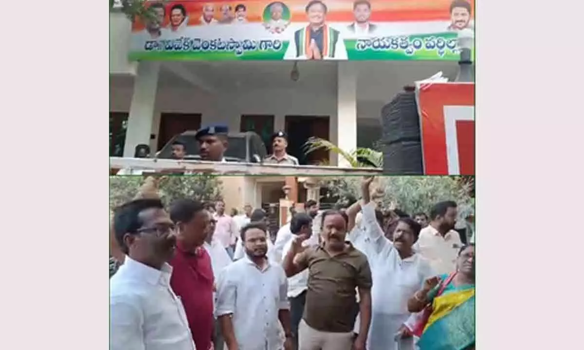 ED, IT searches at premises of Telangana Congress leader Vivek (Lead)