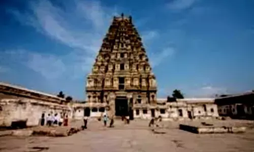 Hampi temple pillar disfigured: Clerk suspended in Karnataka