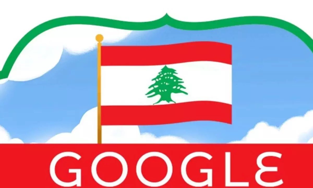 Google Doodle celebrates Lebanons Independence Day