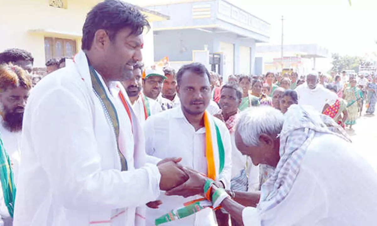 The poor and downtrodden hoping for a change with Congress party led by Janampally Anirudh Reddy