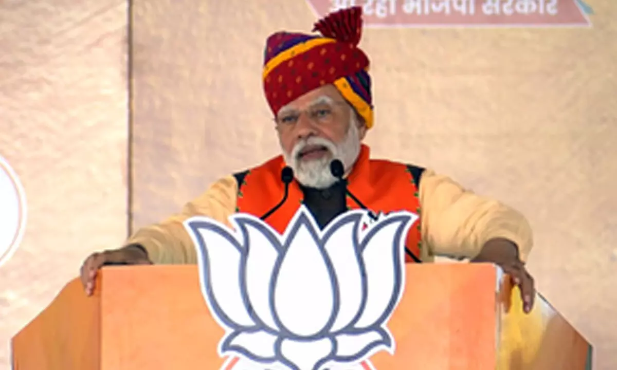 Gehlot Govt will never return to power, says Modi in Rajasthan