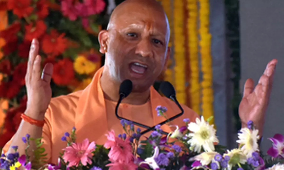 Swords were waved in Jodhpur, we would have taught lesson with bulldozer: Yogi in Raj