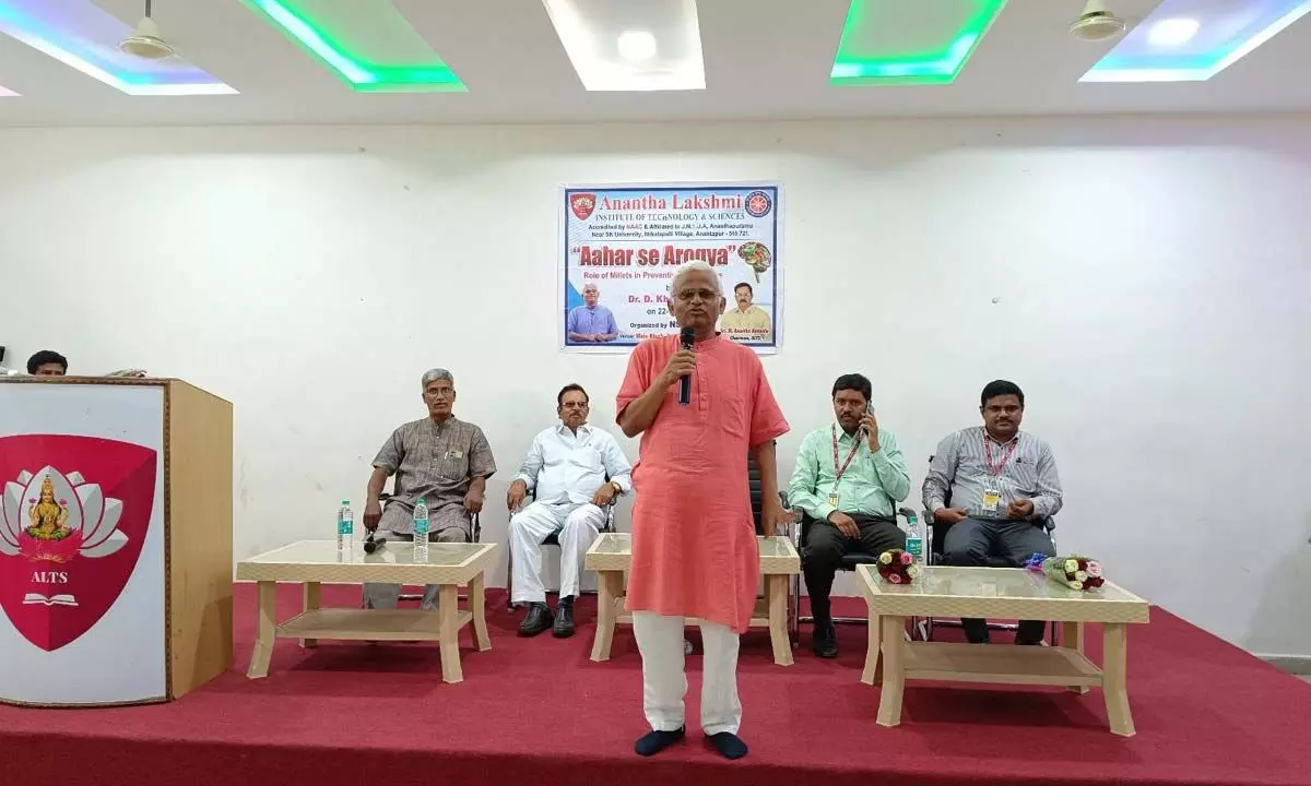 Anantapur: Awareness programme on millets held