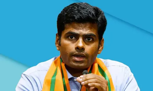 DMK, BRS and Cong drowning TN and Telangana: Annamalai