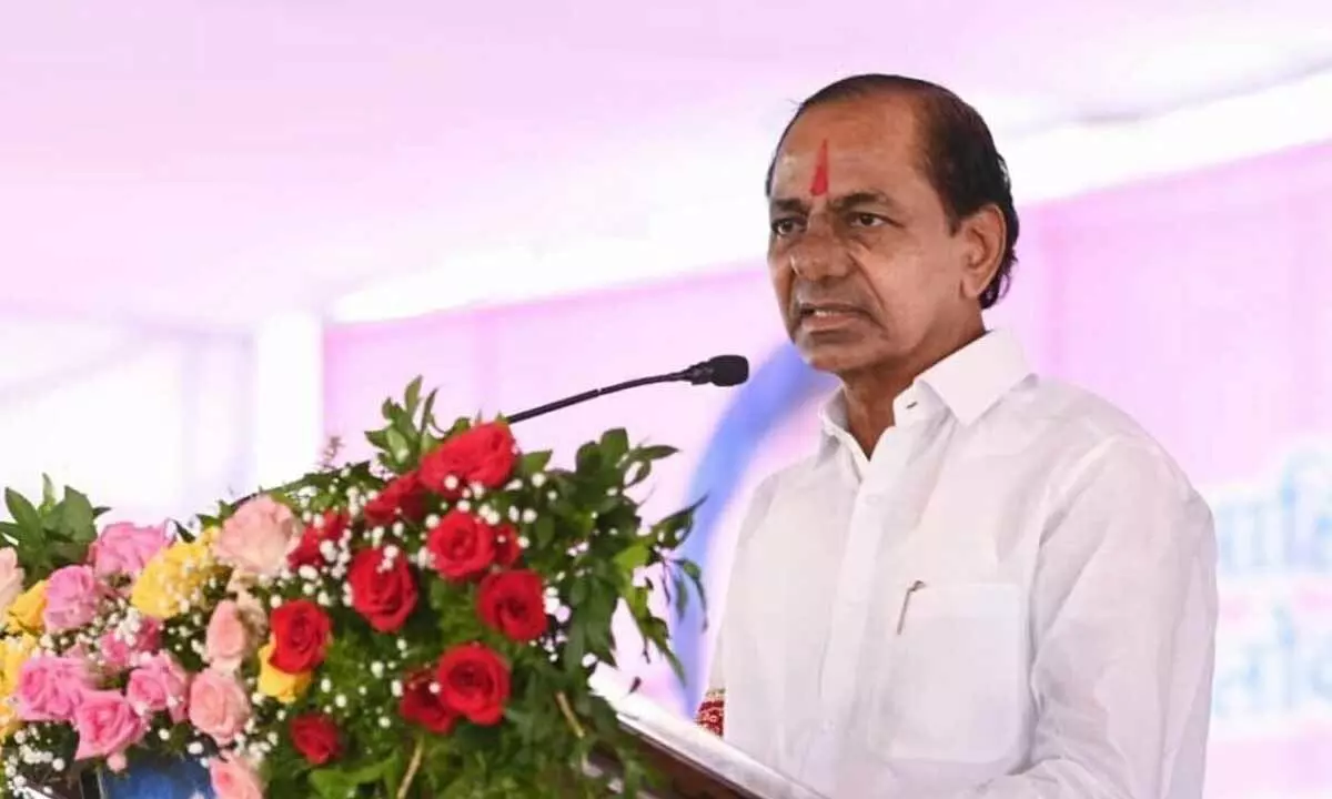 BRS increasing wealth of State but Congress wants to destroy it: KCR
