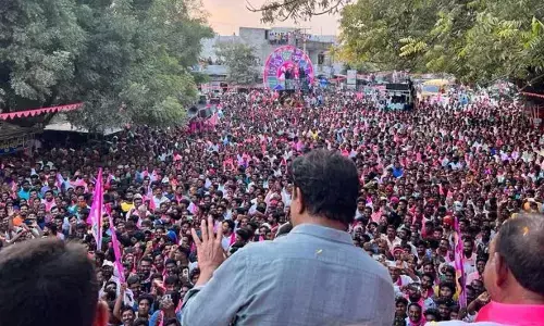 KTR urges people to elect Sathish Kumar again