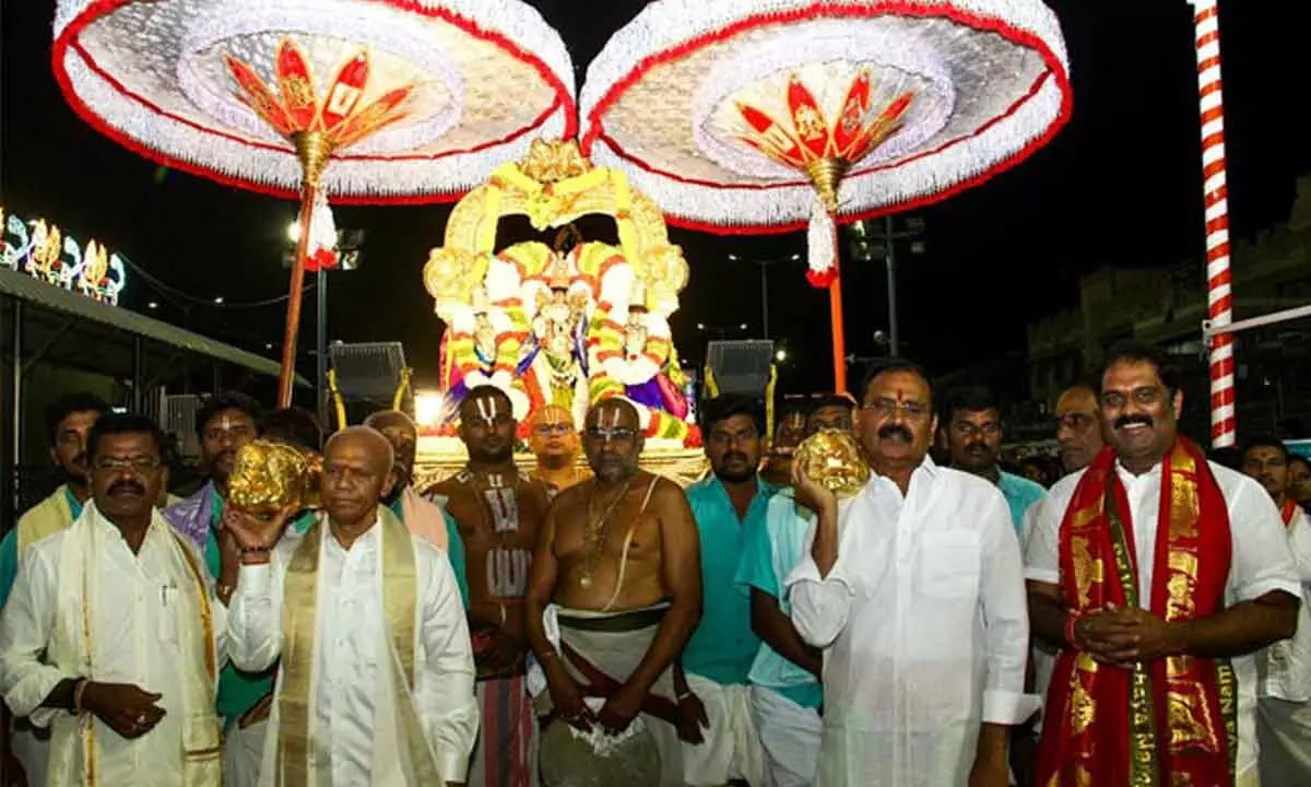 Andhra Pradesh: Kaishika Dwadashi Asthanam held in grandeur at Tirumala
