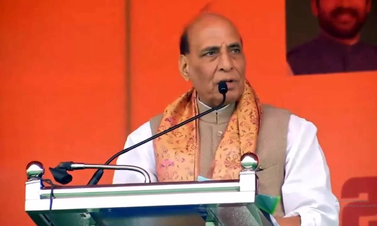 The corrupt will be sent to jail, says Rajnath in Telangana