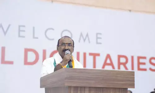 Pawan Kalyan participates in BJP- Jana Sena meeting in Miyapur