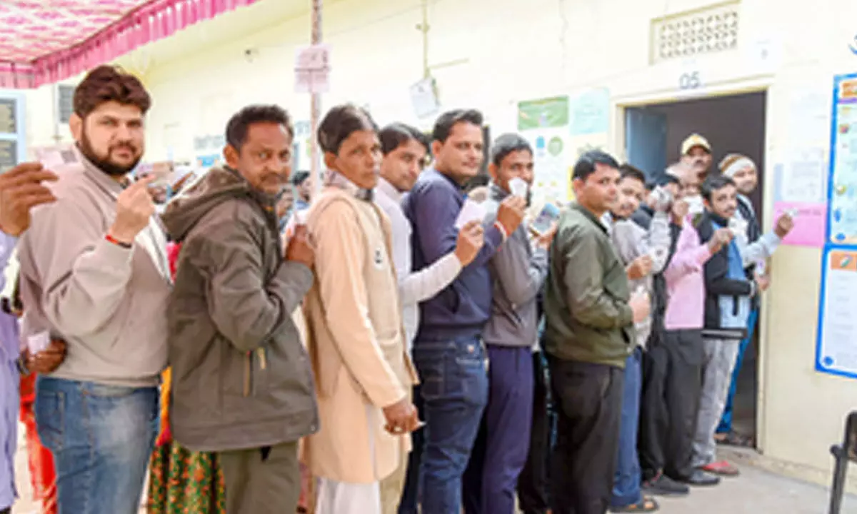 Rajasthan election: 68.24% voting till 5 pm