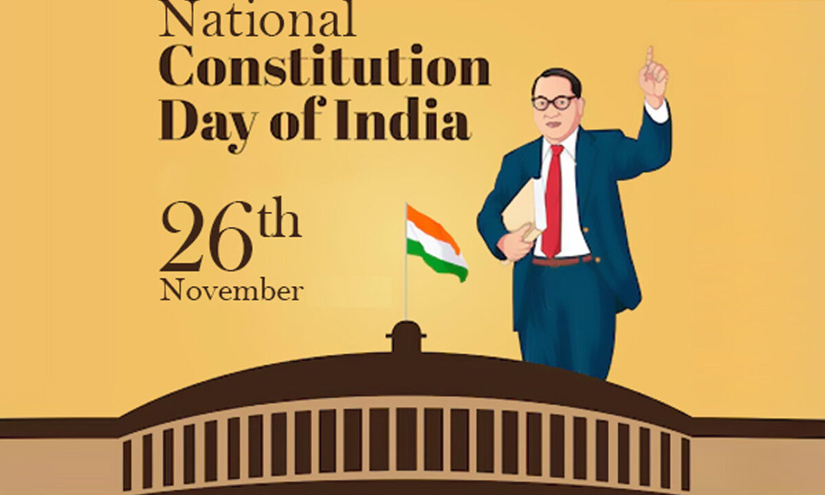 Constitution day drawing – India NCC