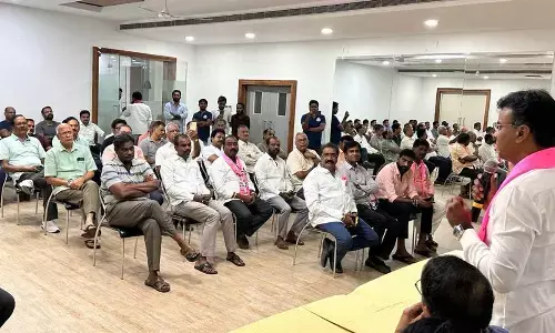 KP Vivekananda campaigns in Kompally Municipality, says not to believe Congress