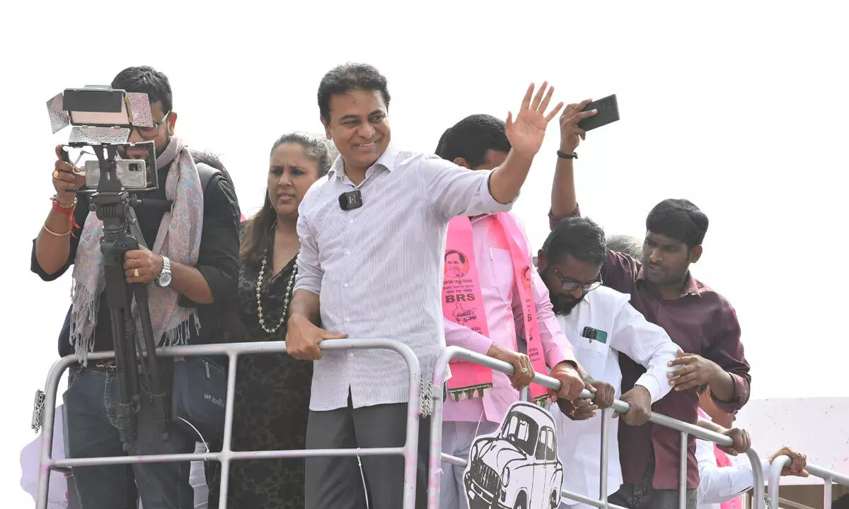 KTR rubbishes Cong charge of encroaching farmers’ lands