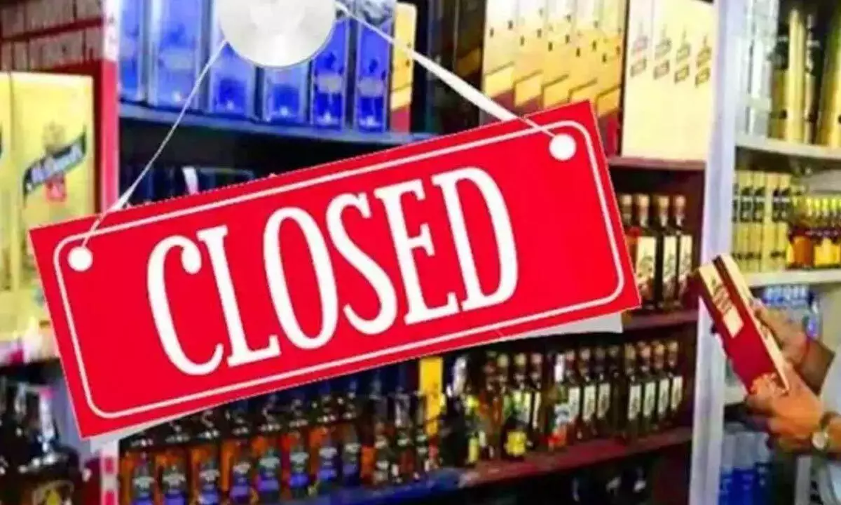 Bars, wine shops to be closed on these two days