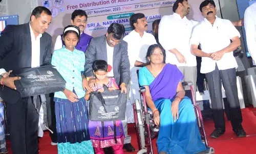 Kadapa: Aids & assistive devices provided to 6,509 Divyangjan