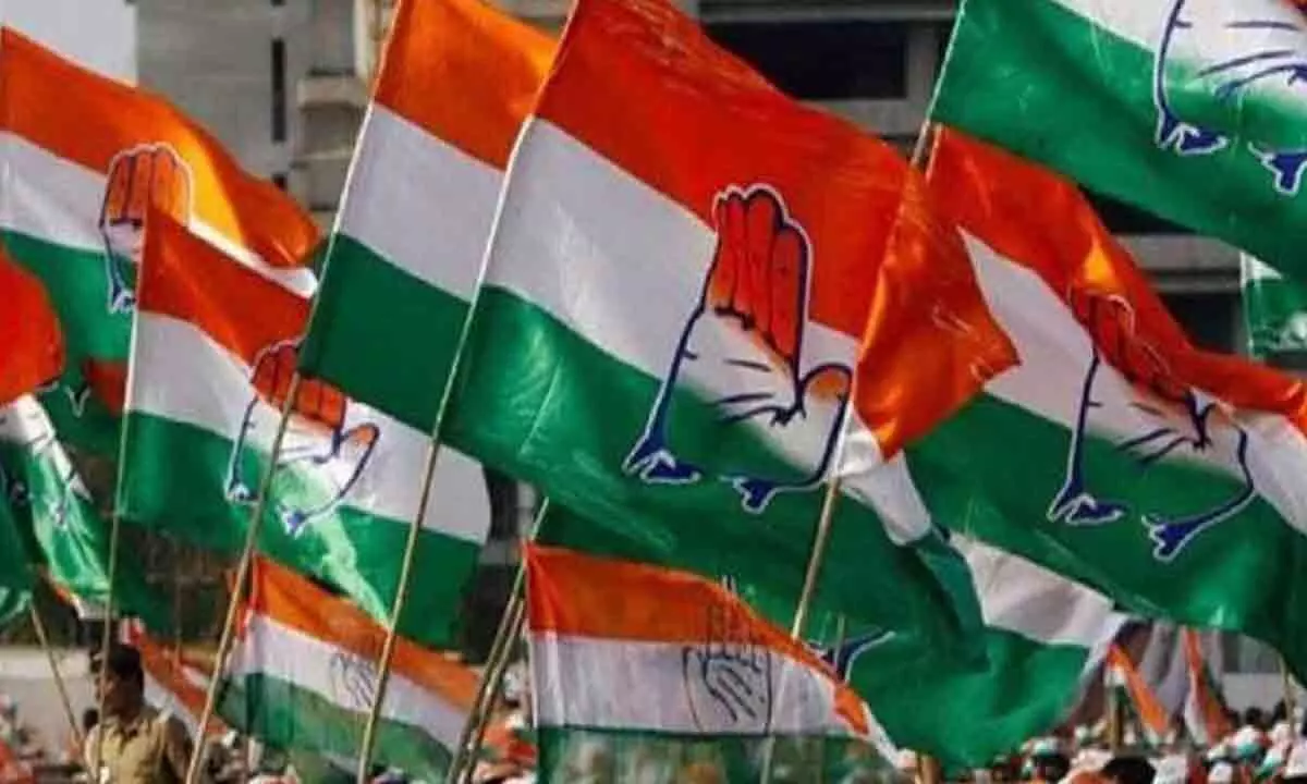 Cong attacks BRS over ECs withdrawal of permission for giving aid to Telangana farmers