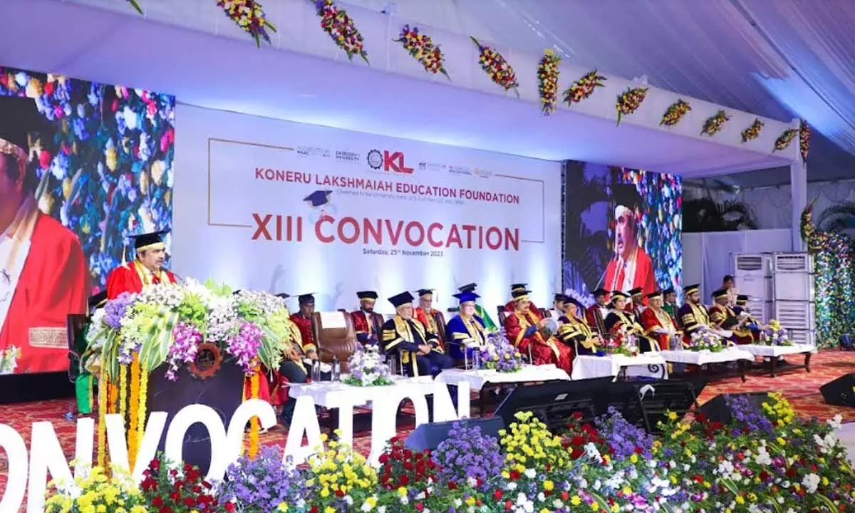 KL Deemed to be University Conferred degrees to 4465 students