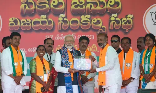 KCR a ‘slave’ of superstition: PM Modi