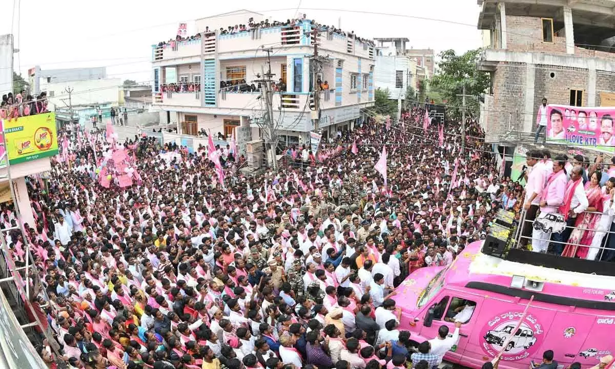 KTR campaigns to bolster BRS prospects