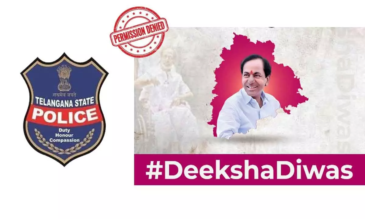 Police says no permission for Deeksha Diwas