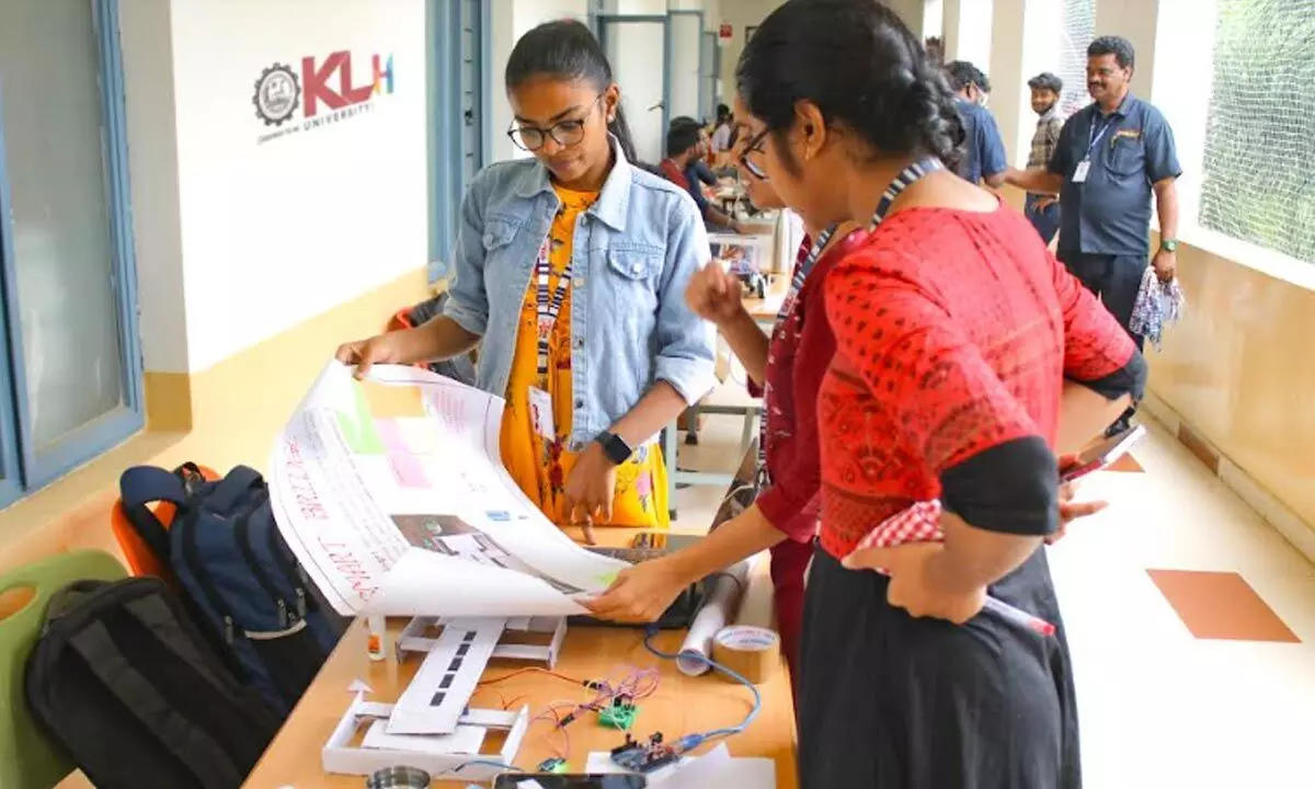 KLH Hyderabad Hosts EPICS Project Expo, Ideathon to Showcase Ingenious Projects