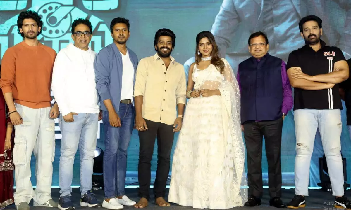 Sudigali Sudheer turns emotional at ‘Calling Sahasra’ pre-release event