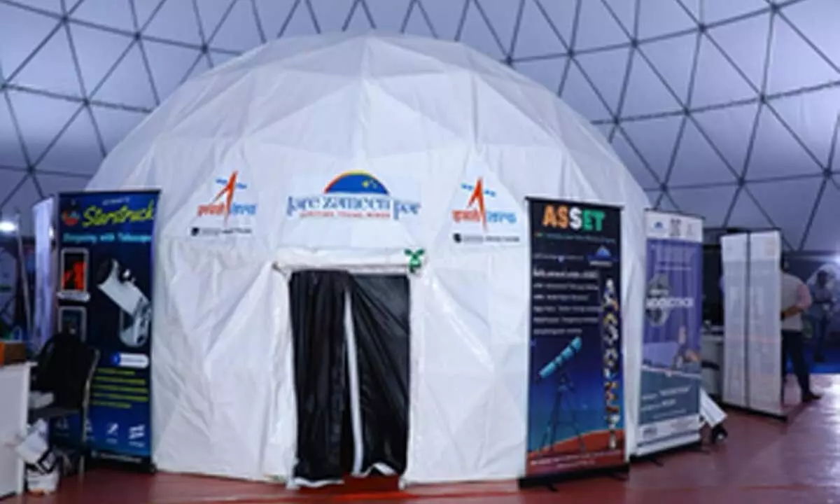 Chandrayaan-3 pavilion a hit at Bengaluru Tech Summit