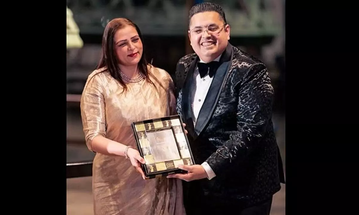 Power Couple Nidarshana and Ramesh Gowani Shine at Elite 50s Most Influential Indians Awards in New York