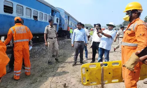 Mock drill by Waltair division at Simhachalam