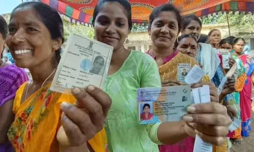 Barring stray incidents Polling ended peacefully in Telangana