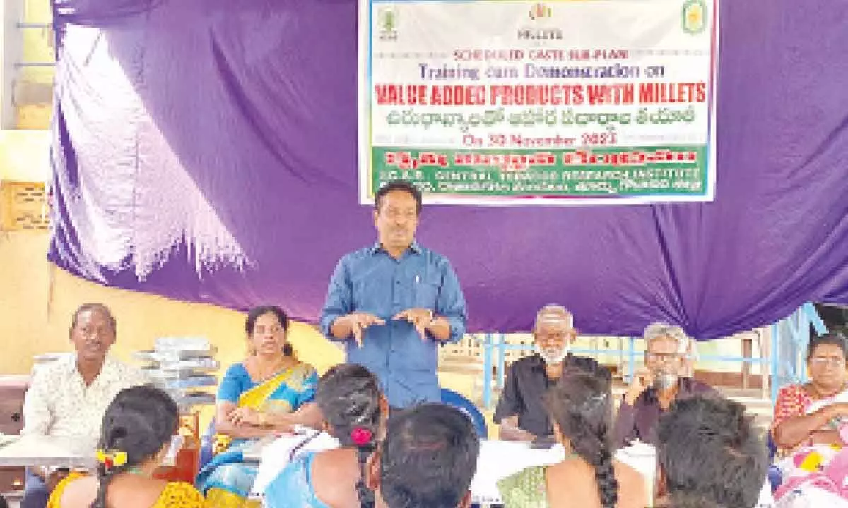 Rajamahendravaram: People advised to use millets for good health