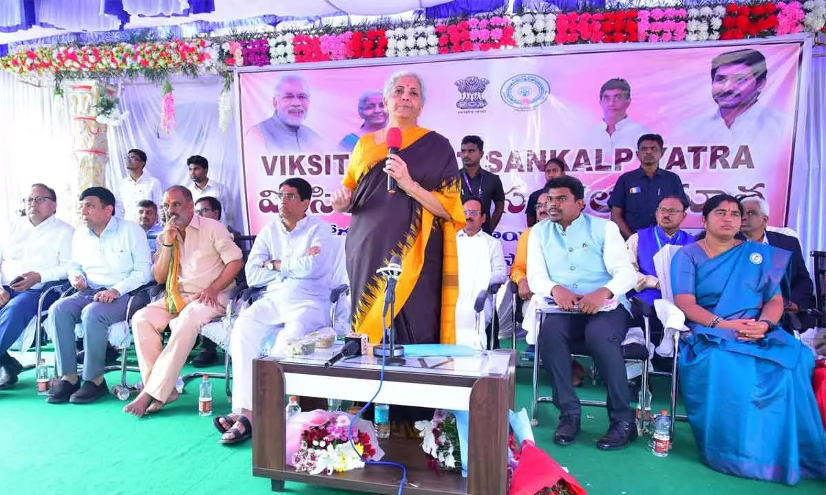 Viksit Bharat is PM’s national outreach: Nirmala