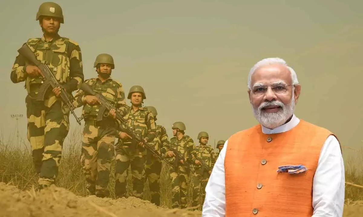 BSF made a mark as a guardian of our frontiers: PM Modi on forces 59th Raising Day