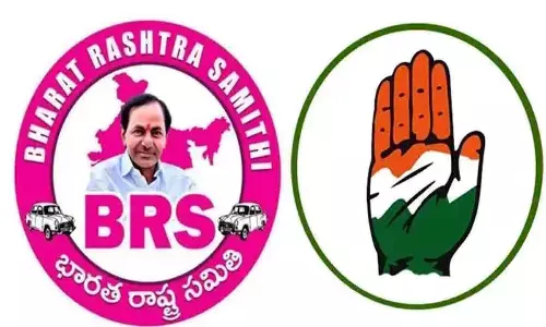 Hyderabad: BRS, Congress activists clash at many places