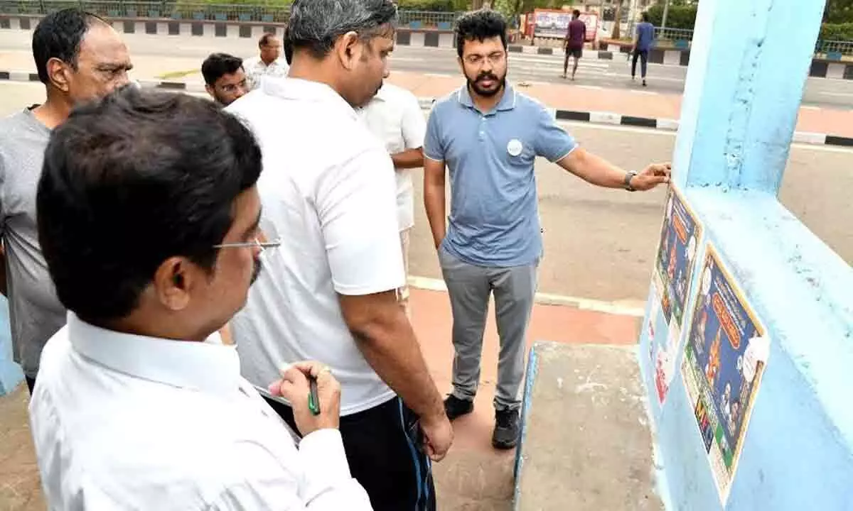 Visakhapatnam: Civic body envisions poster-free city