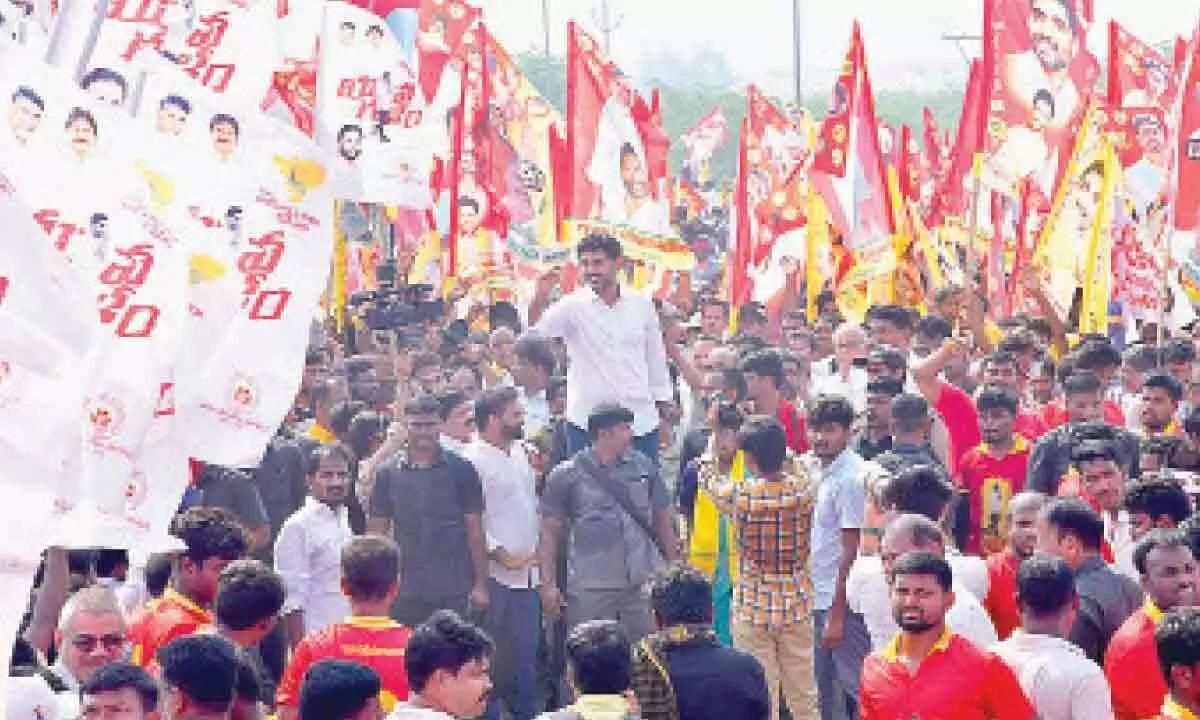 Kakinada: Raw deal to fishermen under YS Jagan Mohan Reddy, fumes Nara Lokesh