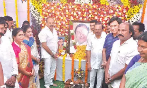 Ongole: Magunta Subbarami Reddy remembered