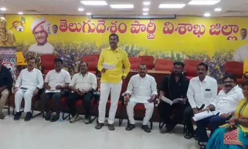 Visakhapatnam: TDP corporators allege bias in fund allocations