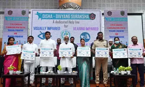 Visakhapatnam: Helplines launched for hearing, visually-impaired