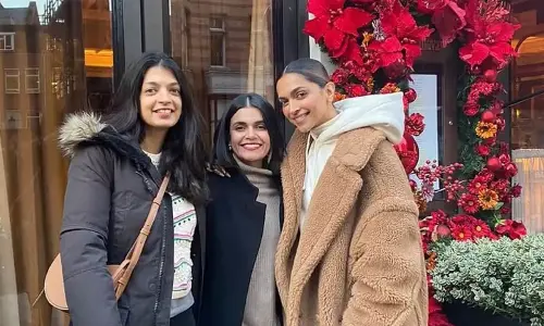 Deepika Padukone tries her hairstyling skills on friend