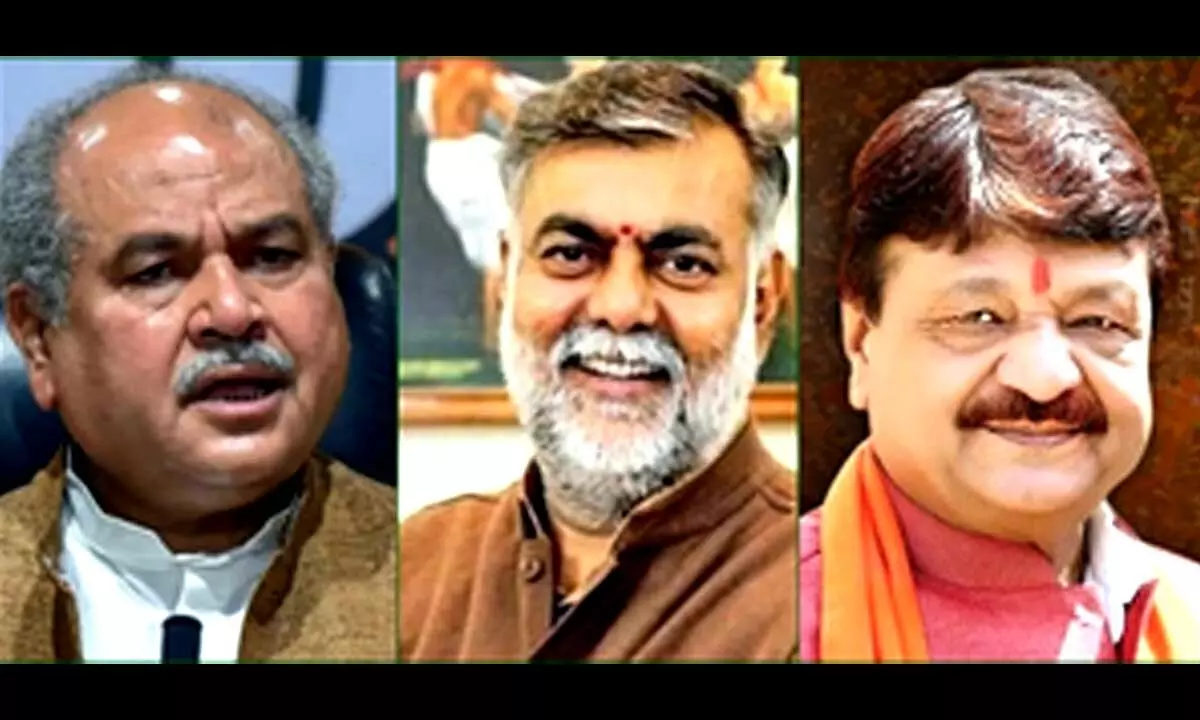 MP Assembly polls: Union Ministers Tomar, Prahlad Patel, BJP General Secy Vijayvargiya win, Kulaste loses