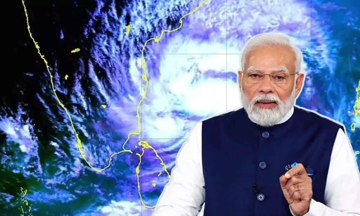 Cyclone Michaung: In constant touch with state governments, says PM Modi
