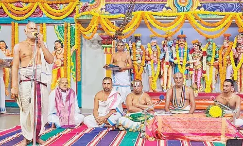 Akhila Bharat Bhagavad Shastra Pancharatra Agama Vidwat Sammelan in Tiruchanur on Saturday