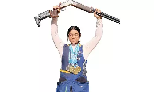 Zahra from Hyderabad bags 5 medals