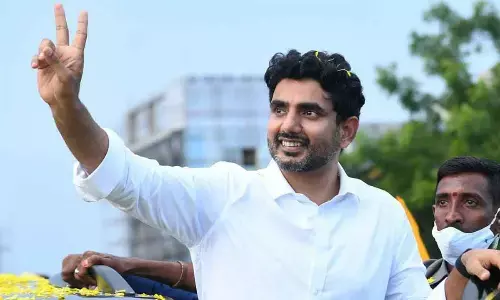 Nara Lokesh Padayatra reached 216th day in Pithapuram, assures to address peoples problems