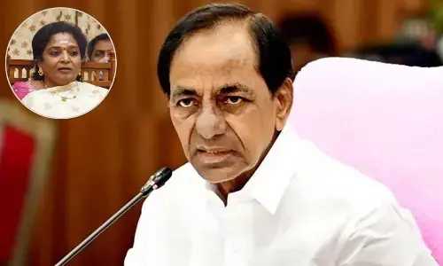 KCR sends resignation to Governor