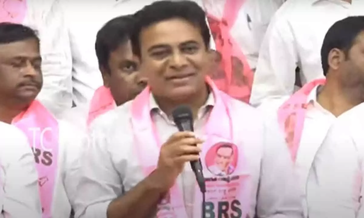 KTR holds first meeting of BRS MLAs , analyse party performance in election